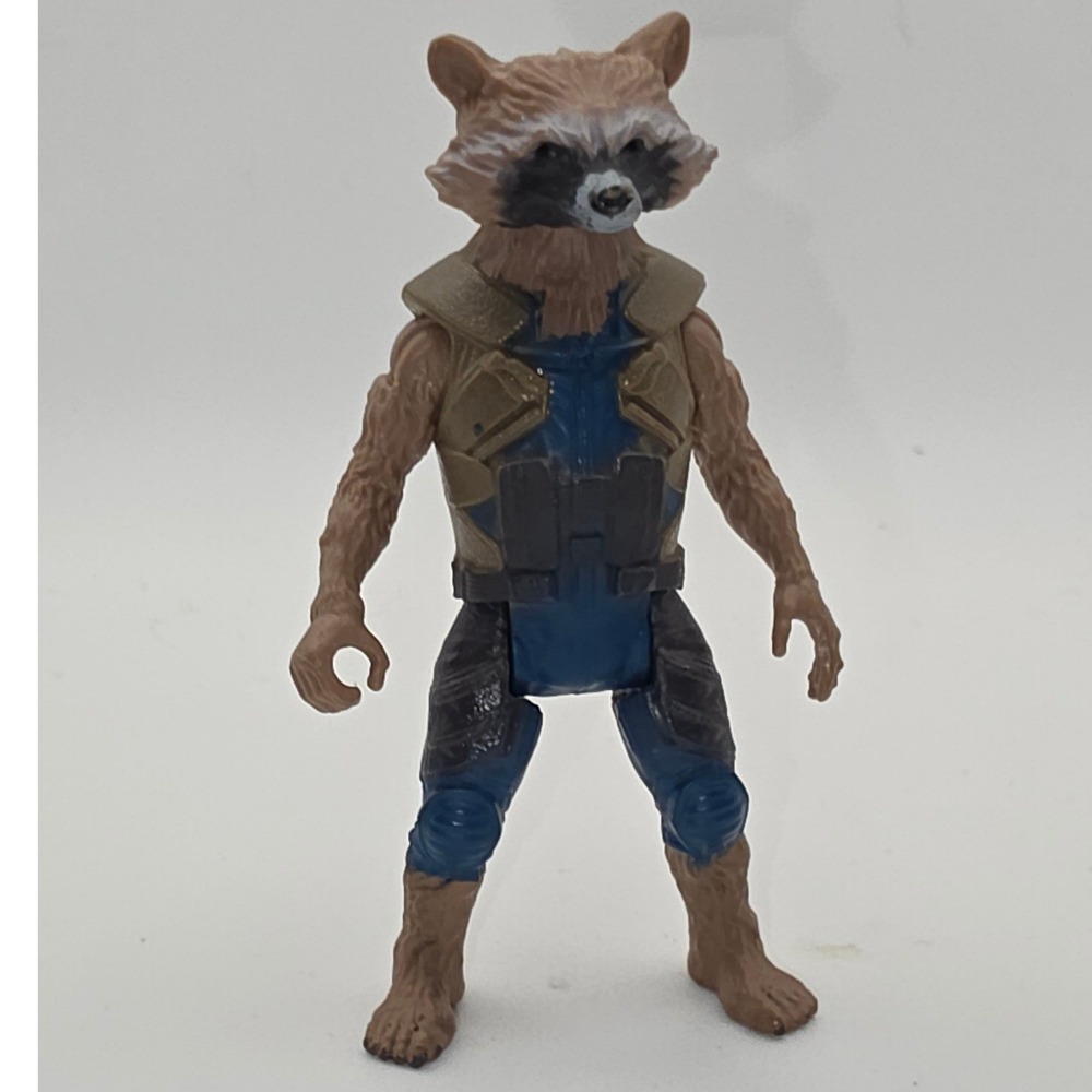 Hasbro Rocket Raccoon Action Figure 2.5 Inch Brown Fair Guardians of the Galaxy